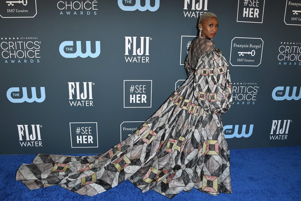 Cynthia Erivo's Critics Choice Awards Dress Is Mesmerising