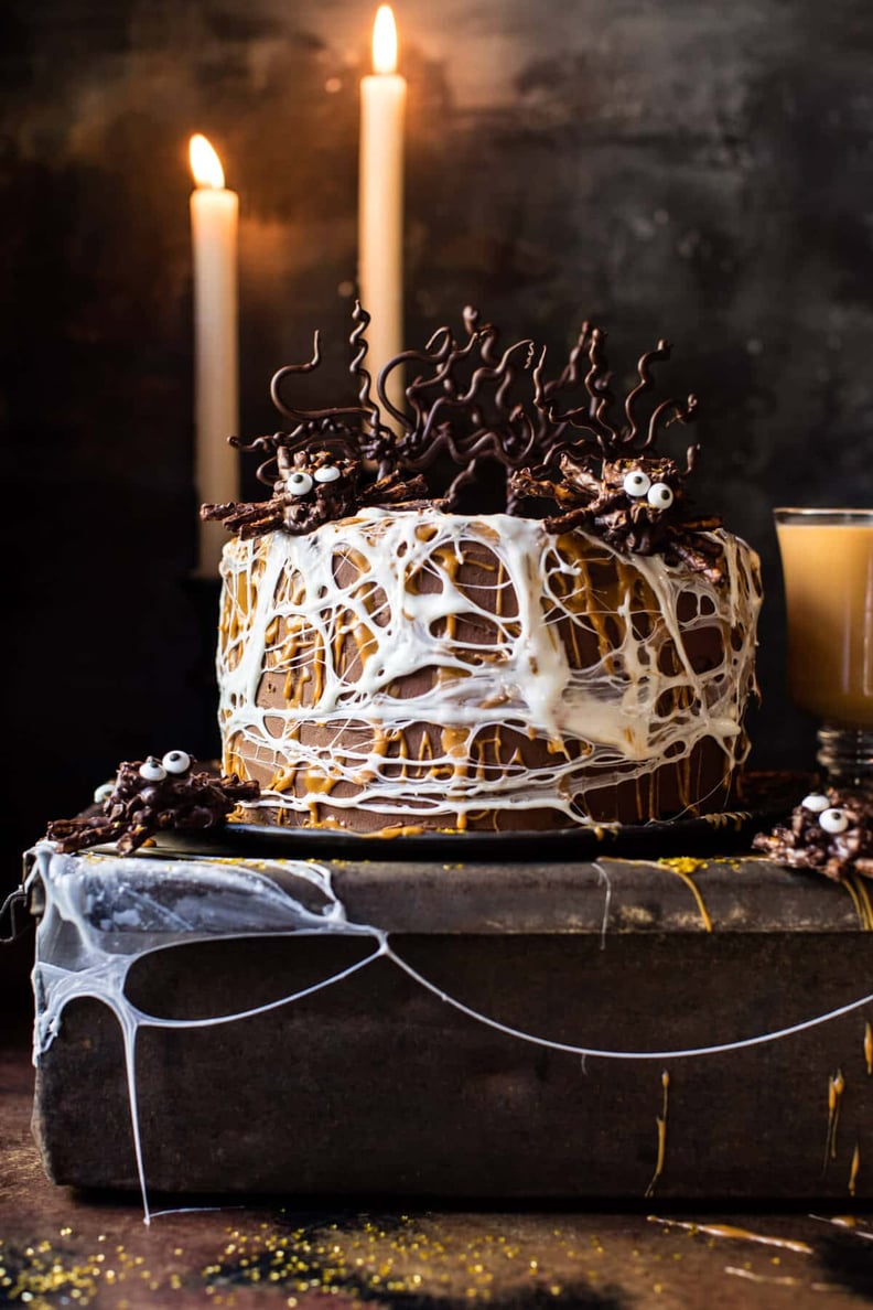 Forbidden Forest Chocolate Butterbeer Cake