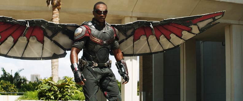 CAPTAIN AMERICA: CIVIL WAR, Anthony Mackie, as Falcon, 2016. / TM &  2016 Marvel. All rights reserved. /  Walt Disney Studios Motion Pictures / courtesy Everett Collection