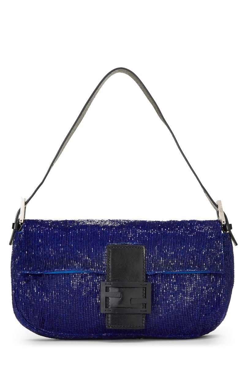 Fendi hot sale blue baguette