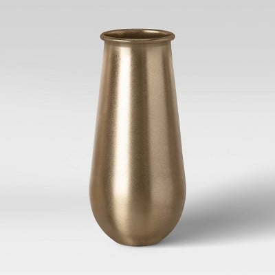 In Full Bloom: Decorative Metal Vase
