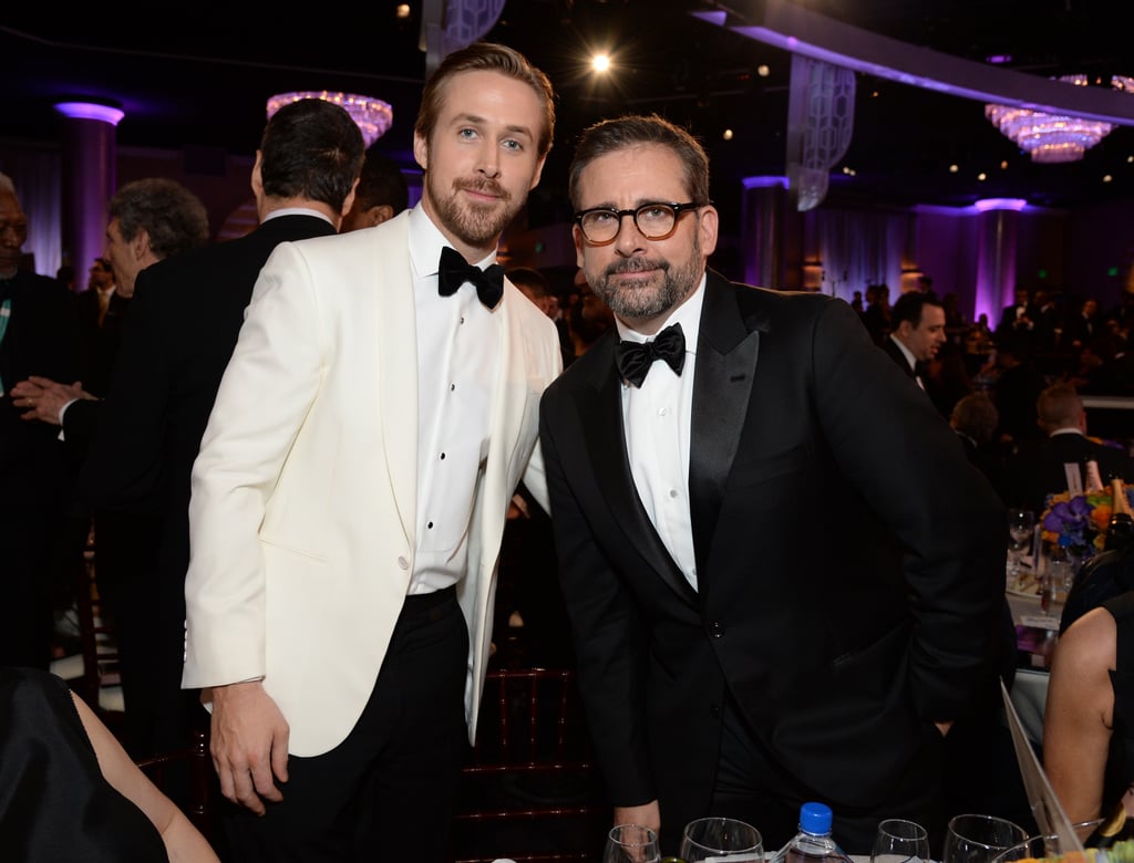 Rachel McAdams and Ryan Gosling at the Golden Globes 2016