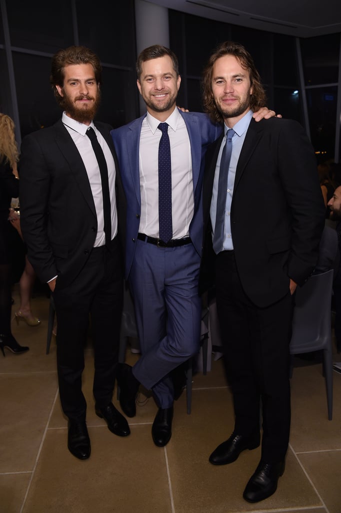 Andrew Garfield, Joshua Jackson, and Taylor Kitsch were all smiles while hanging out together at the GQ Gentlemen's Ball in NYC on Wednesday.