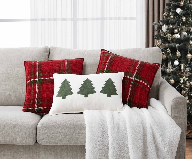 Better Homes&Gardens, Holiday Tree 3pk Chenille Decorative Pillows