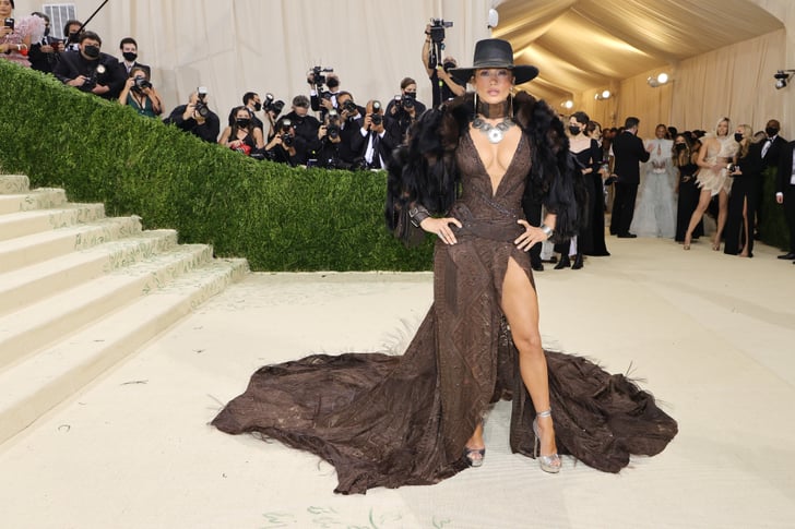 J Lo Wears Ralph Lauren to the Met Gala With Her DSW Shoes