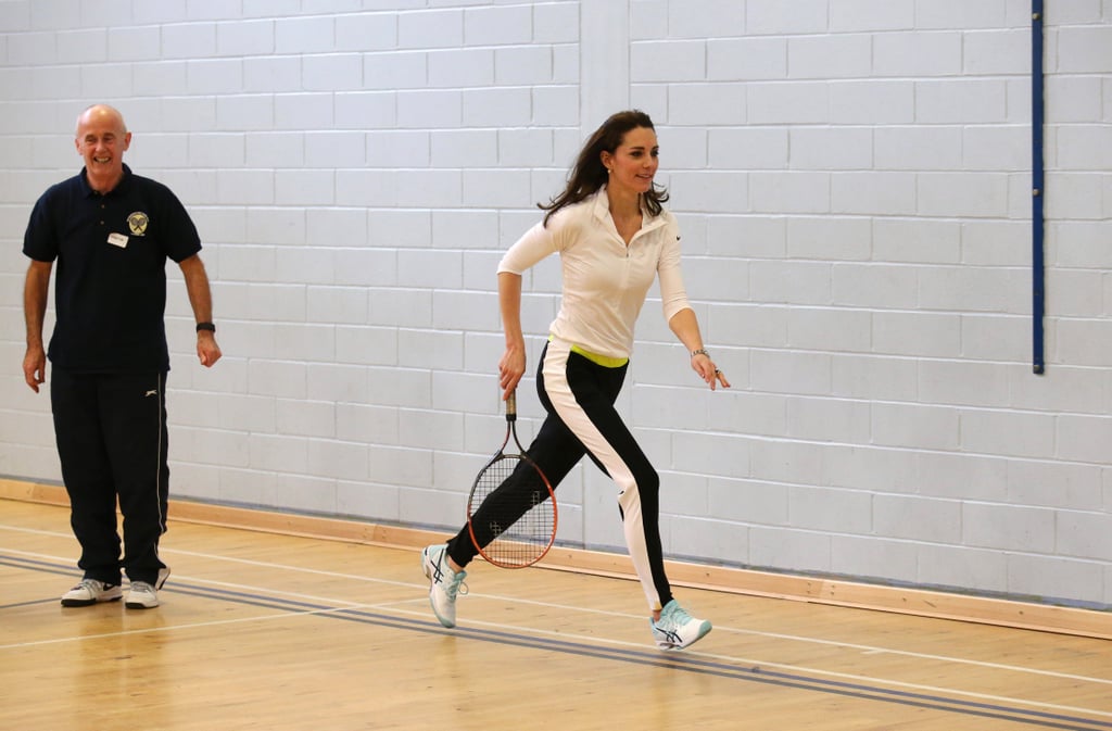 Kate Middleton at Tennis Workshop Scotland 2016