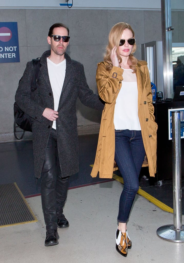 Why does Kate Bosworth have the best airport style? We need to up our travel game.