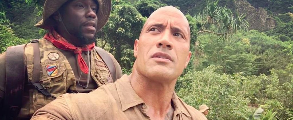 Dwayne Johnson and Kevin Hart Jumanji Video Oct. 2016