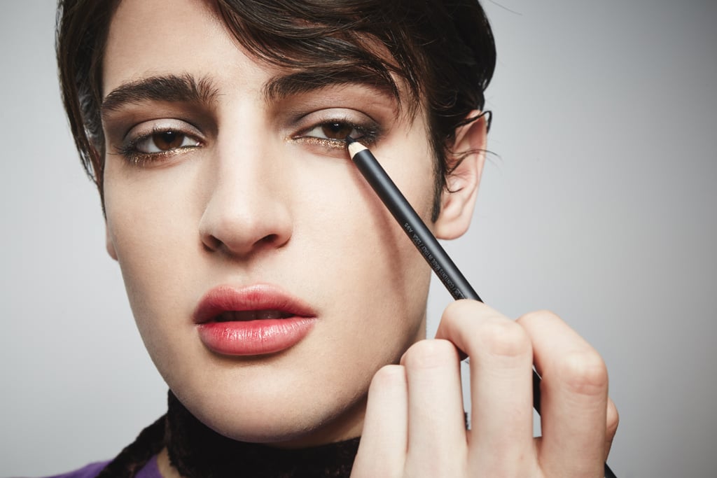 Add carbon black pencil to your upper and lower waterline to make your eyes smolder.