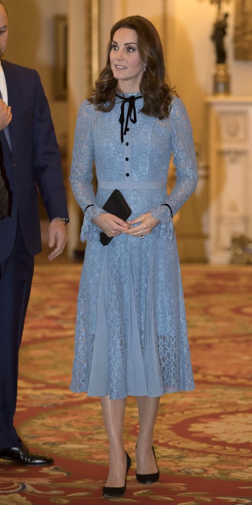 Kate in Temperley, October 2017