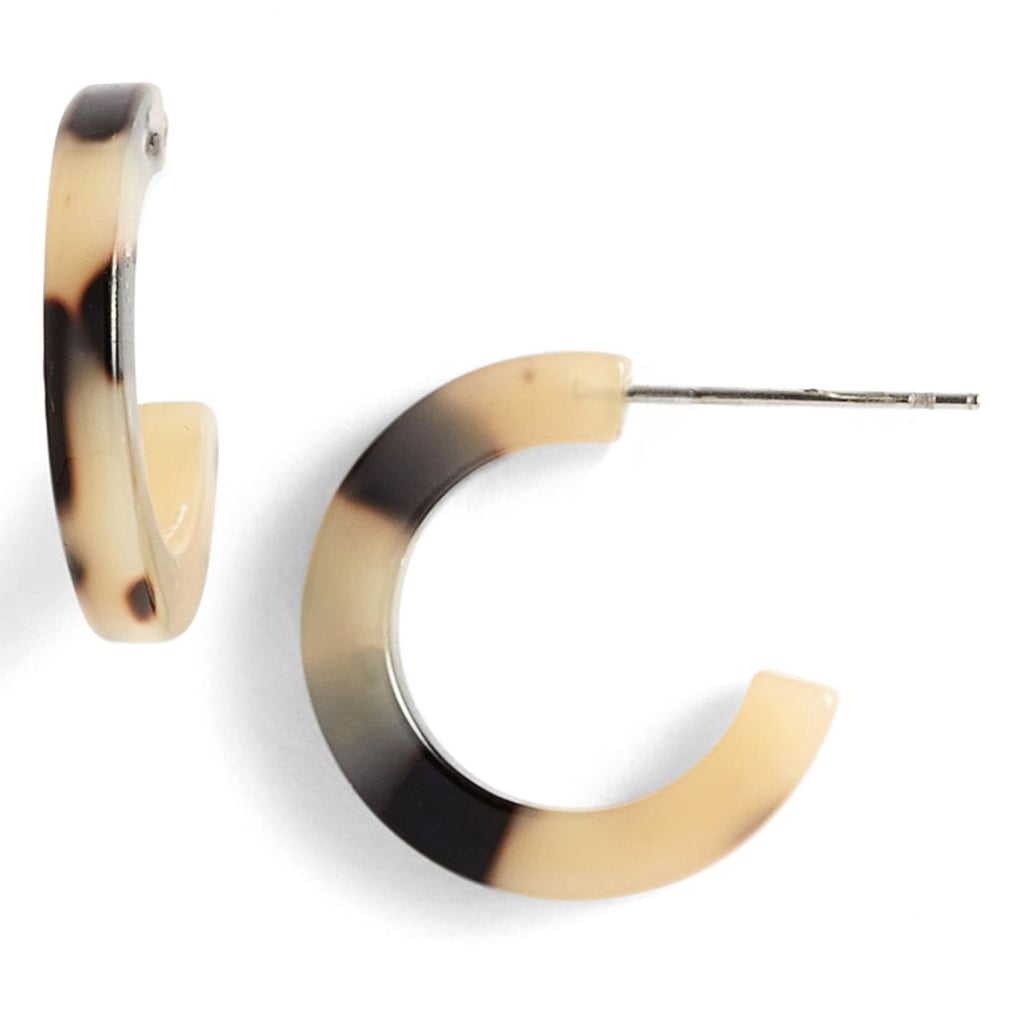 Tortoiseshell Hoops
