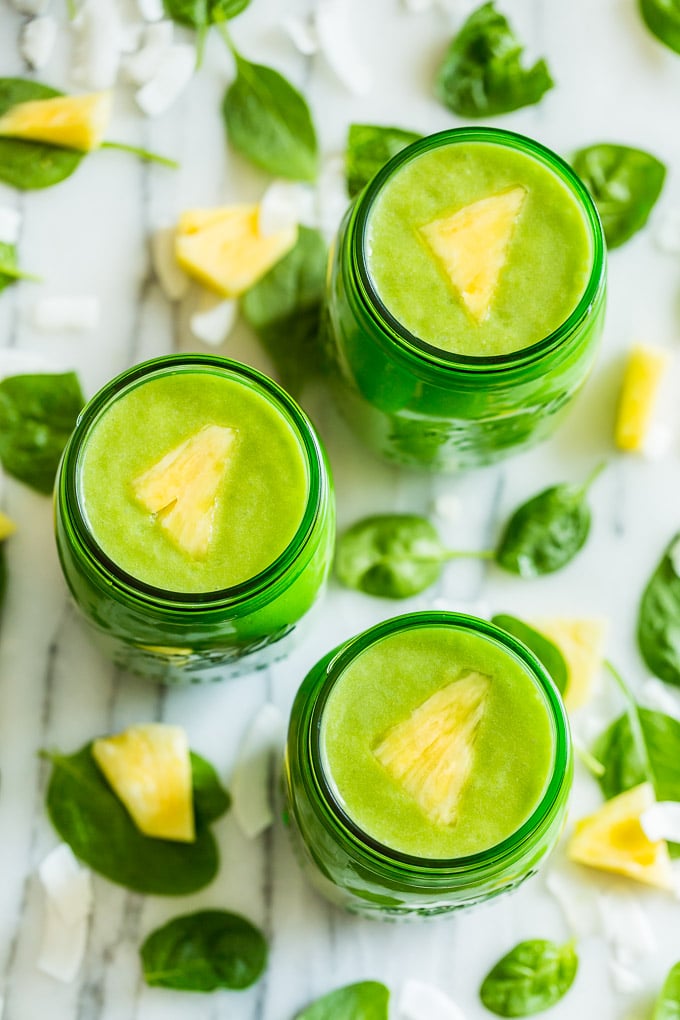 Pina Colada Green Smoothie