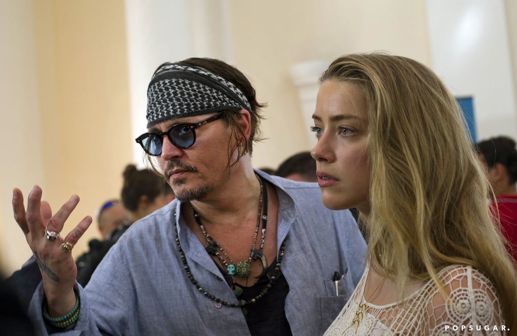 Amber Heard, Johnny Depp in Brazil September 2015 Pictures