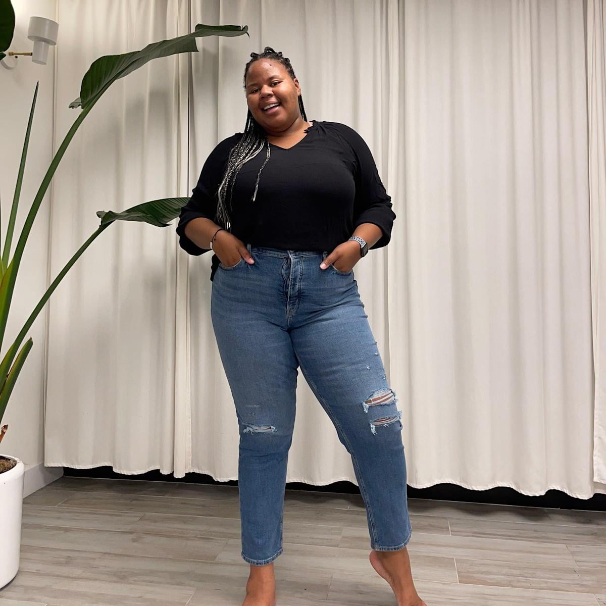 old navy jeans for curvy women