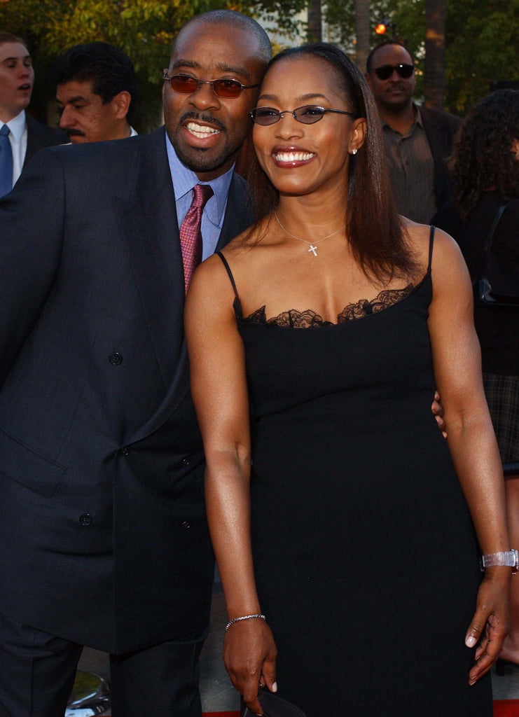 In July 2001, the pair flashed big smiles for the cameras at the premiere of The Score.