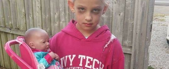 Girl's Tired Mom Halloween Costume