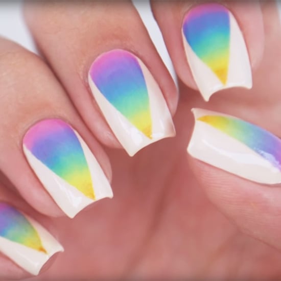 Rainbow Ombre Nail Art Tutorial