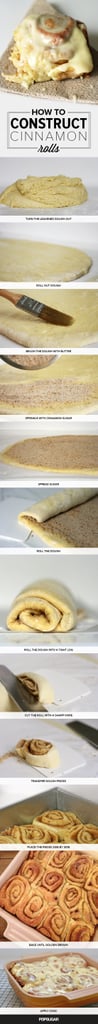 How to Construct Cinnamon Rolls