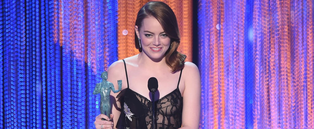 Emma Stone Speech Video at the 2017 SAG Awards