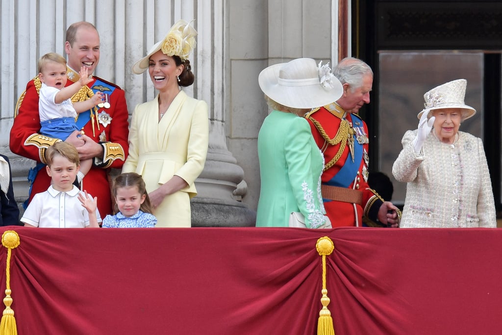 Prince George Princess Charlotte at Trooping the Colour 2019