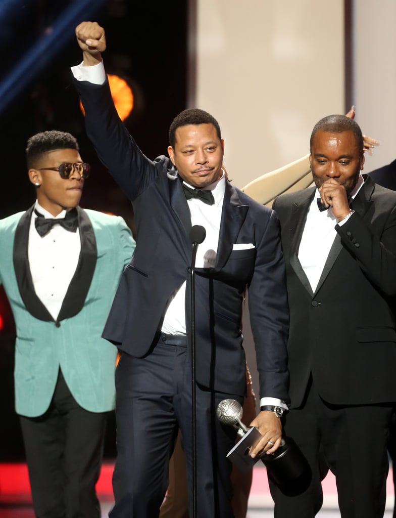 Pictured: Terrence Howard, Lee Daniels, and Bryshere Y. Gray