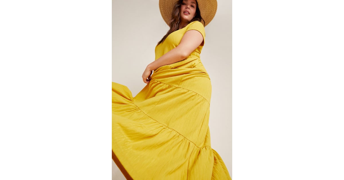 gillian tiered maxi dress