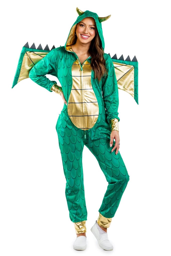 A Mystical Halloween Onesie: Women's Dragon Costume