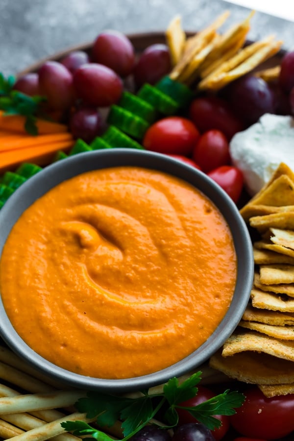 Roasted Red Pepper Hummus