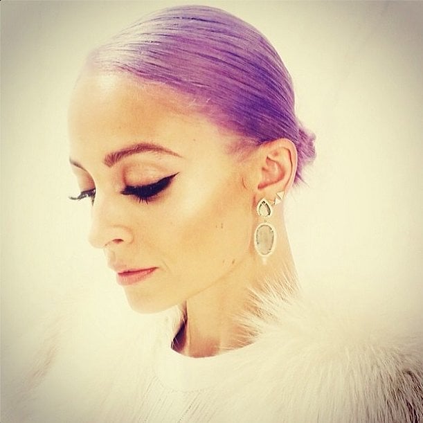 Nicole Richie's Purple Hair