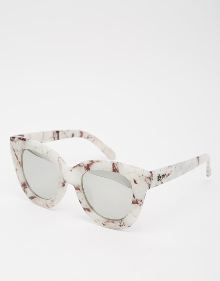 Quay Australia Sugar & Spice Mirror Cat Eye Sunglasses ($50)