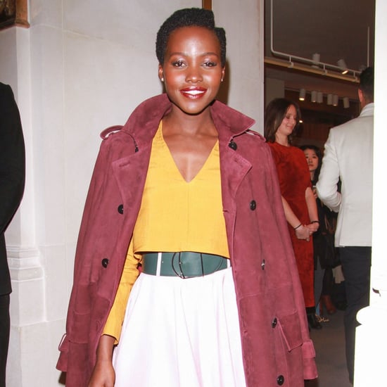 Lupita Nyong'o Colorblock Bally Outfit