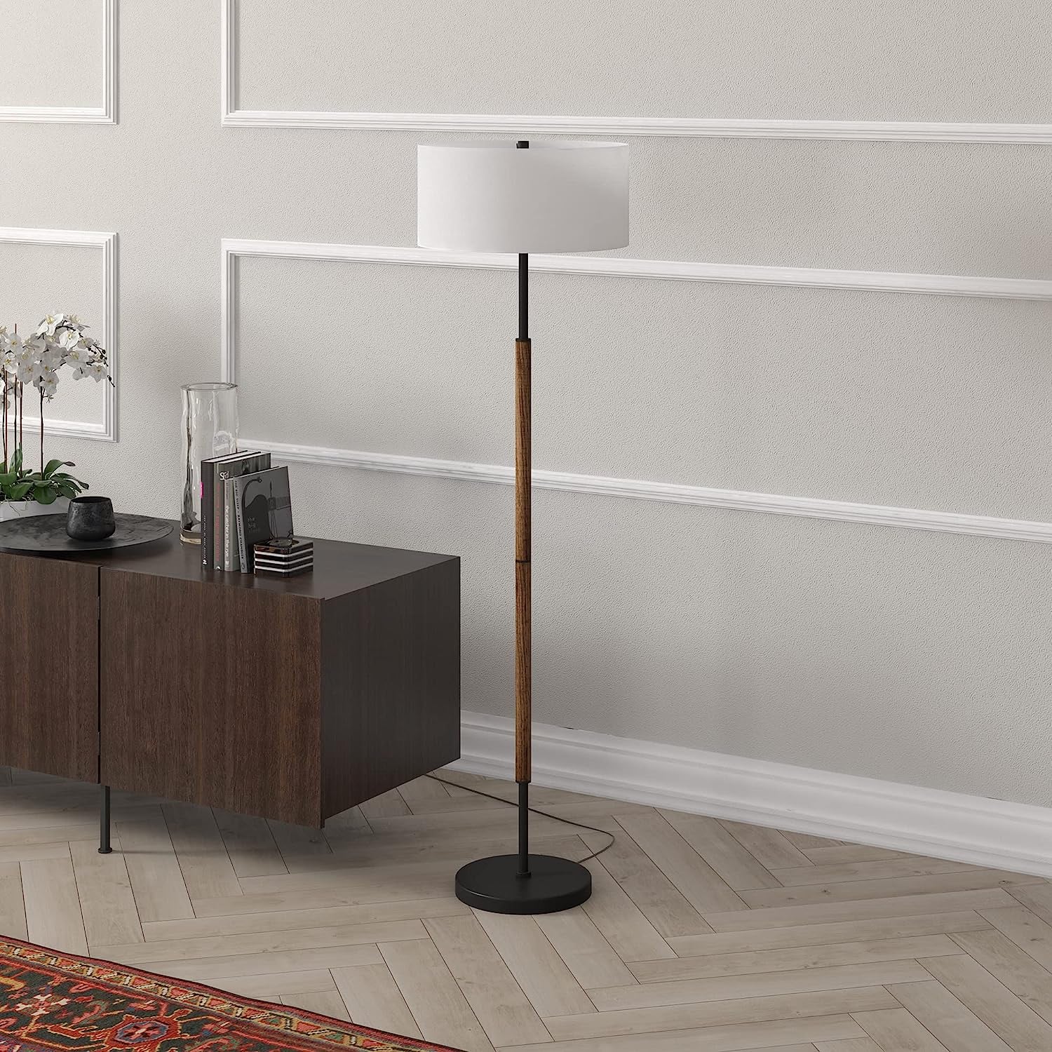 Modern rustic hotsell floor lamp