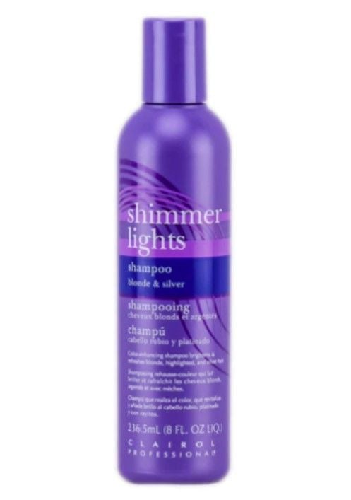 Clairol Shimmer Lights Purple Shampoo For Blonde & Silver Hair