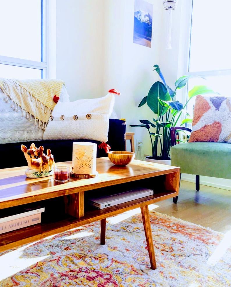 Mid Century Modern Coffee Table | The Best Furniture From Etsy