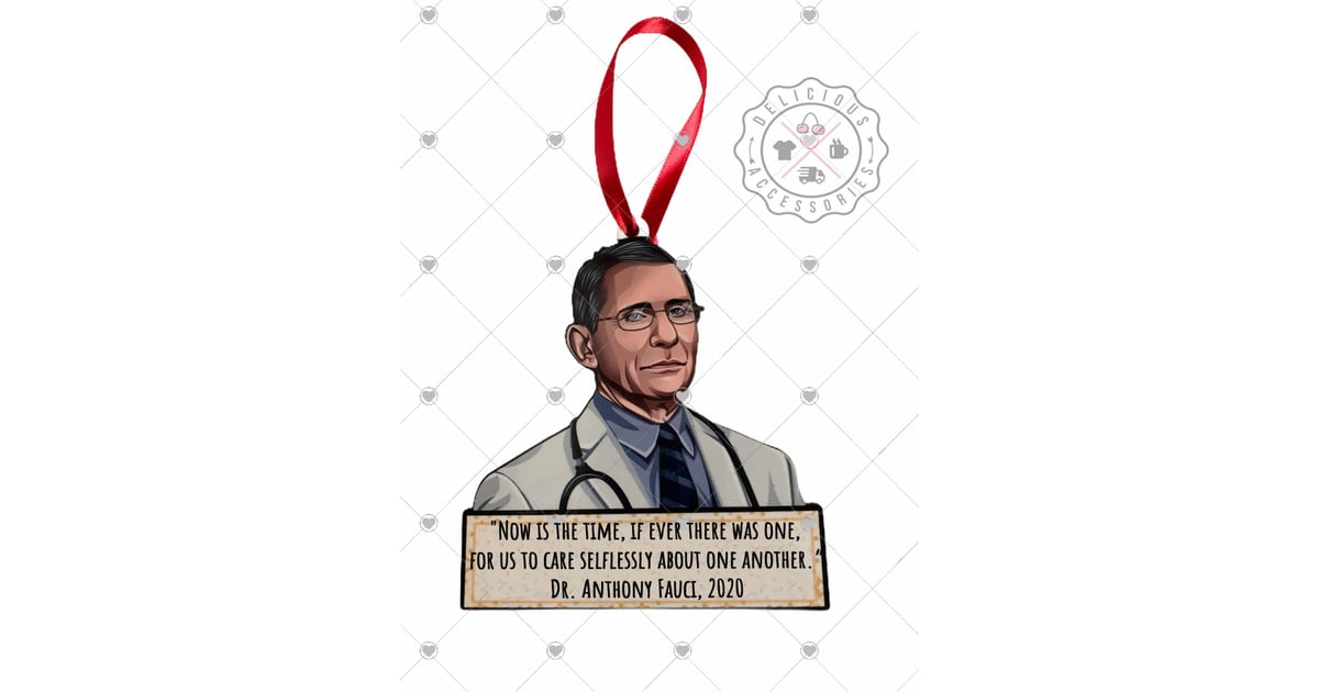 2020 Fauci Christmas Tree Ornament The Best Christmas Ornaments 2020 POPSUGAR Home UK Photo 20