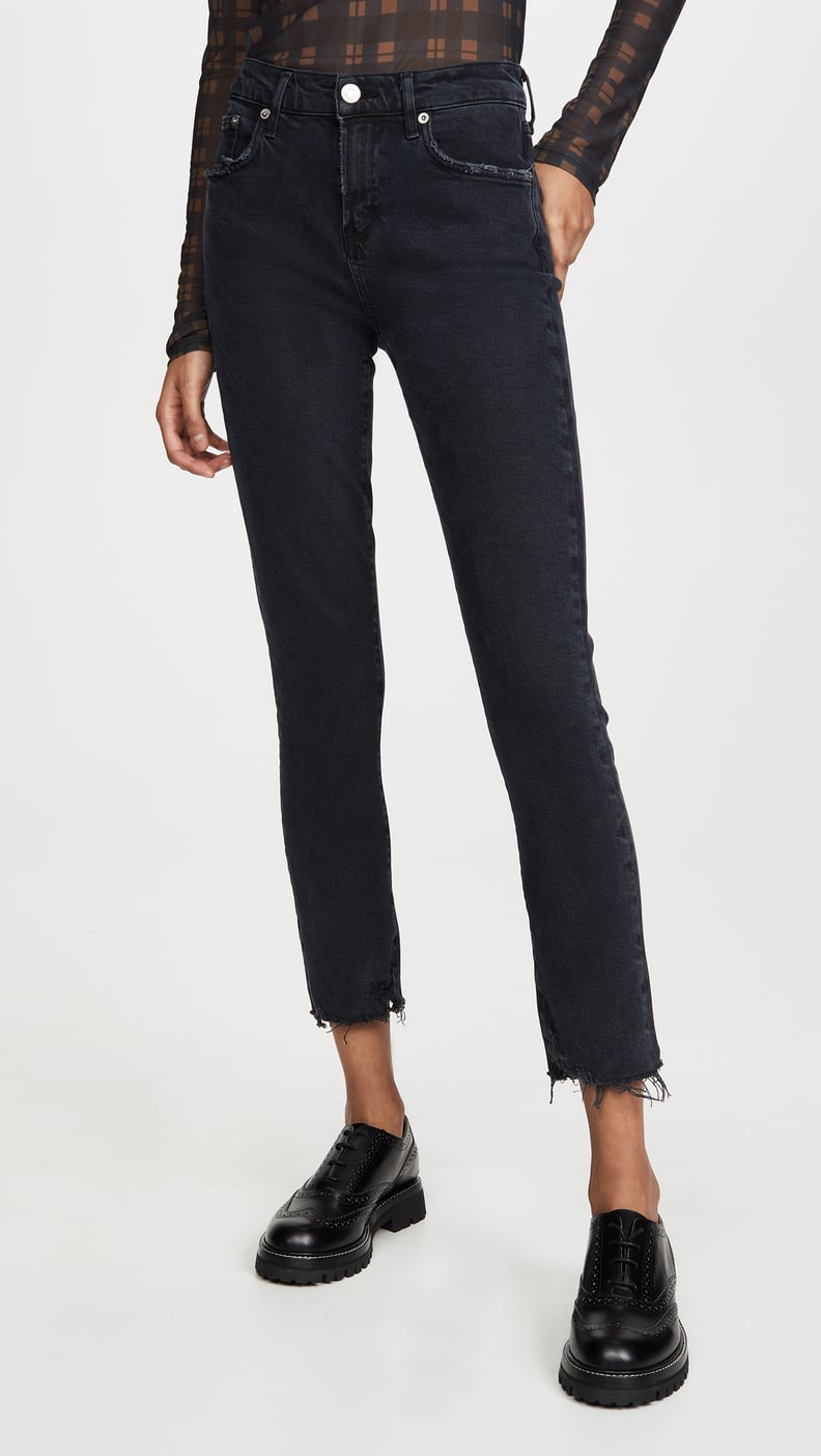 Toni Mid Rise Straight Jeans