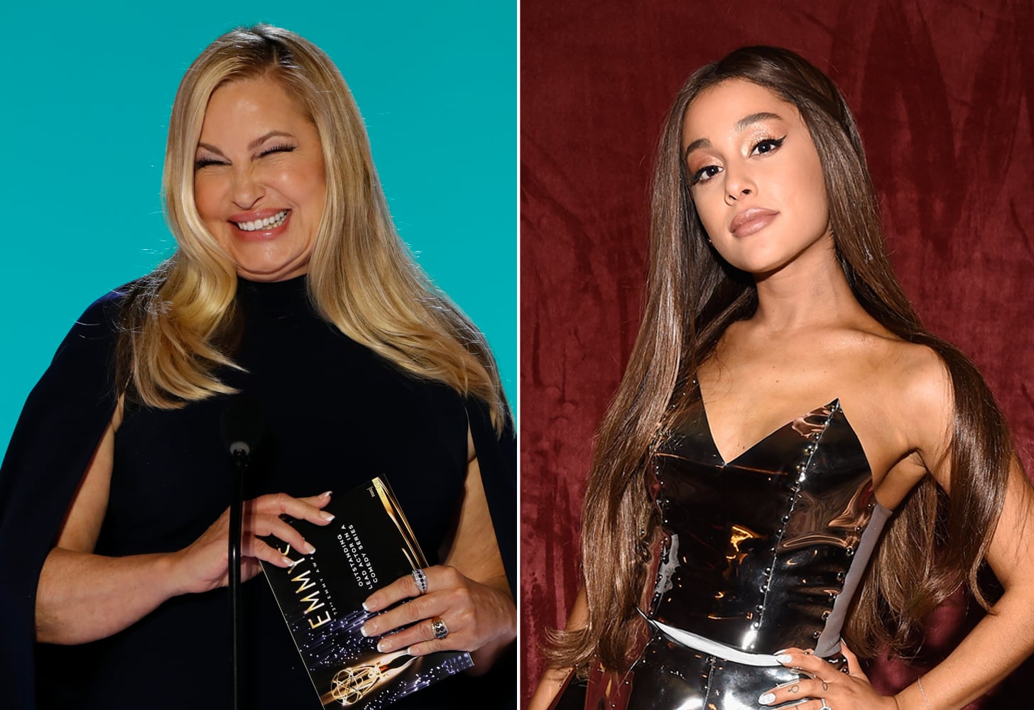 Ariana Grande and Jennifer Coolidge