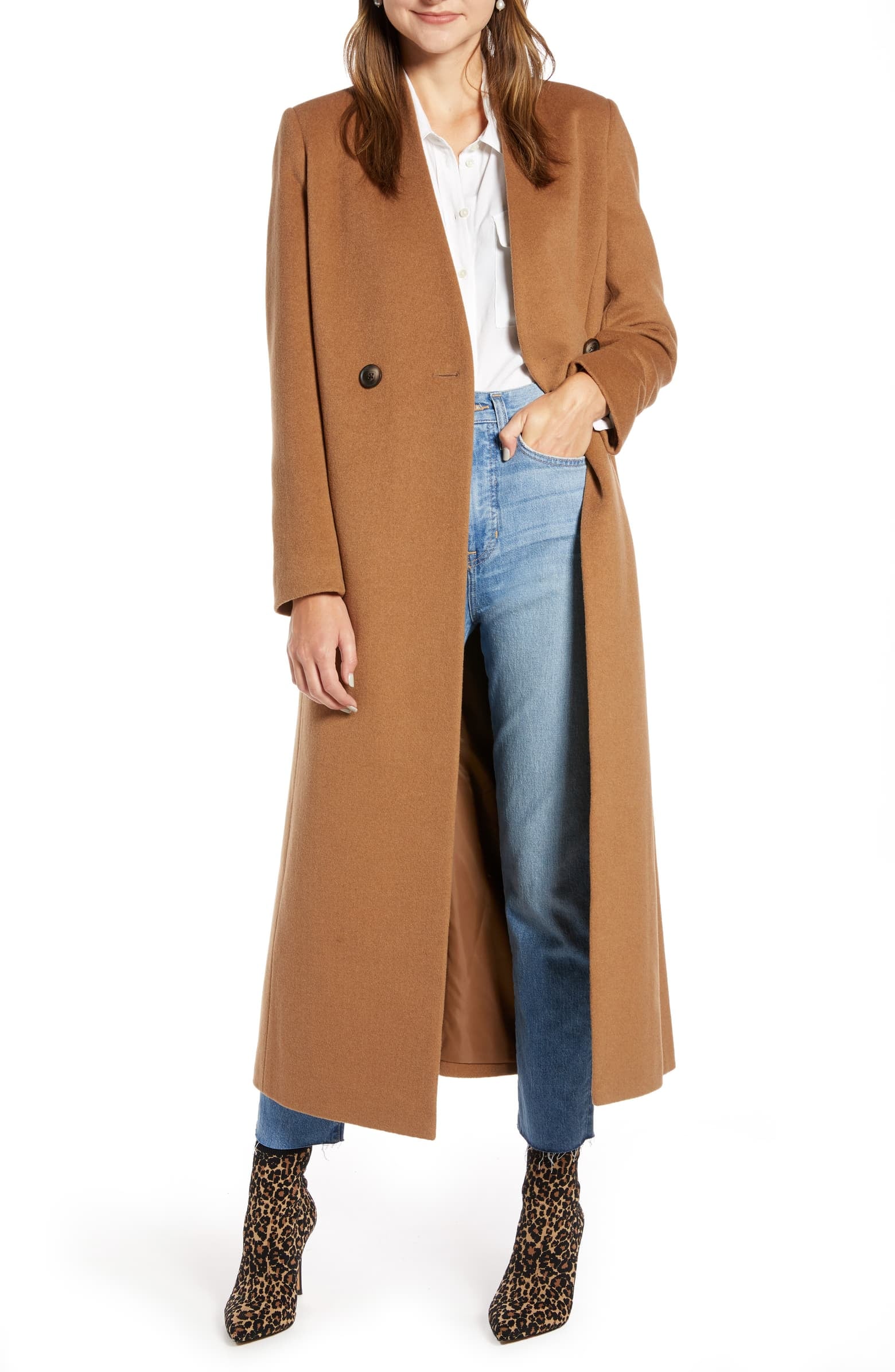 Nordstrom something navy coat outlet