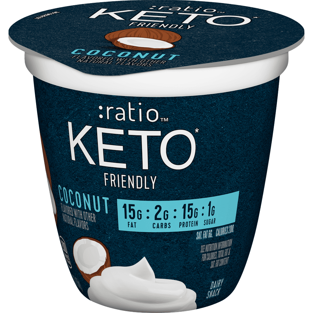 :ratio KETO* Friendly Dairy Snack, Coconut