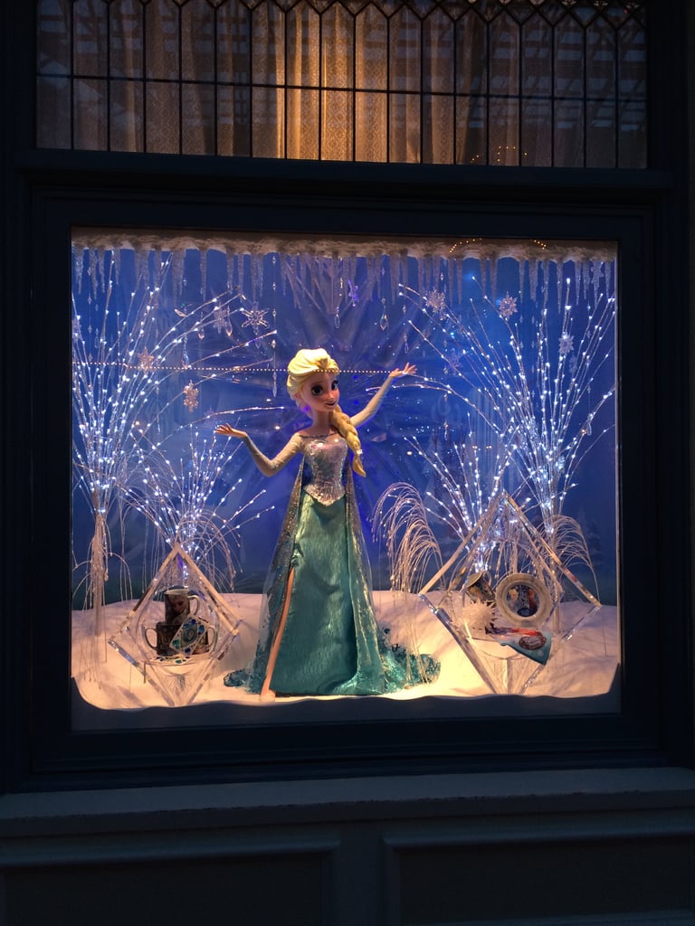 A Frozen window display this past Winter.