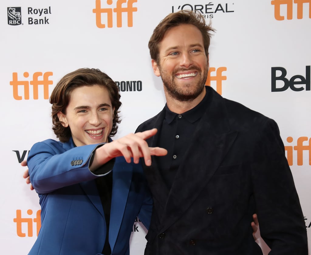 Armie Hammer and Timothee Chalamet Pictures