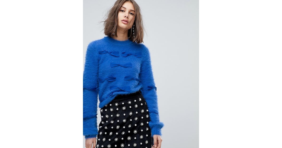 Lost Ink Sweater With 3d Bow Detail Holy Knit These 19 Sweaters