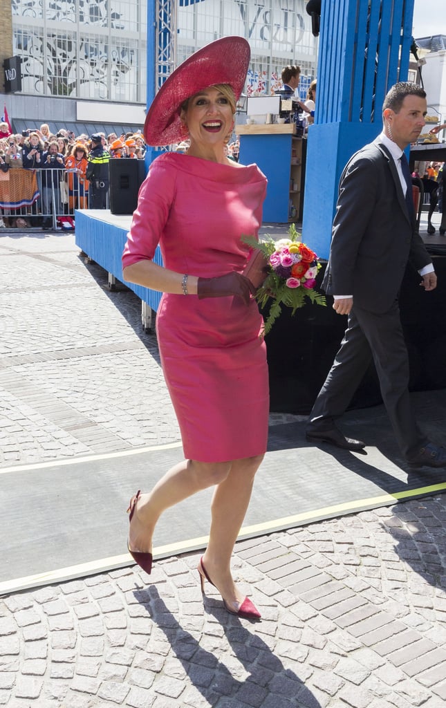 Queen Maxima of the Netherlands' Happy Faces