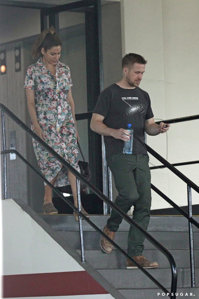 Ryan Gosling and Eva Mendes in LA Pictures April 2018