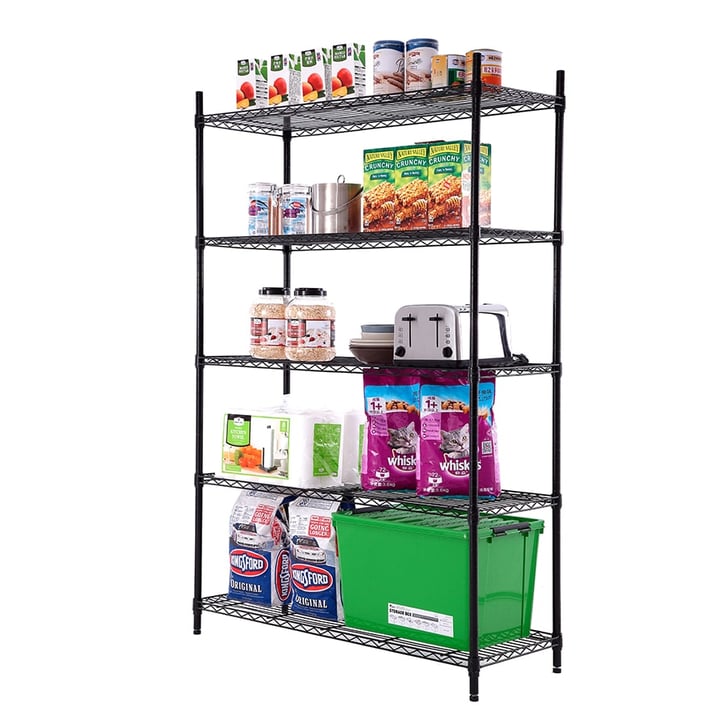 Style Selections 5Tier Steel Utility Freestanding Shelving Unit Best