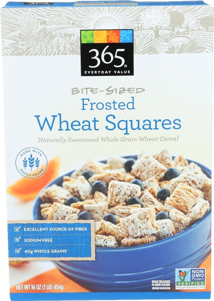 Frosted Bite Sized Wheat Squares