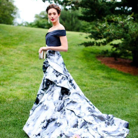 Emmy Rossum's Carolina Herrera Wedding Dress