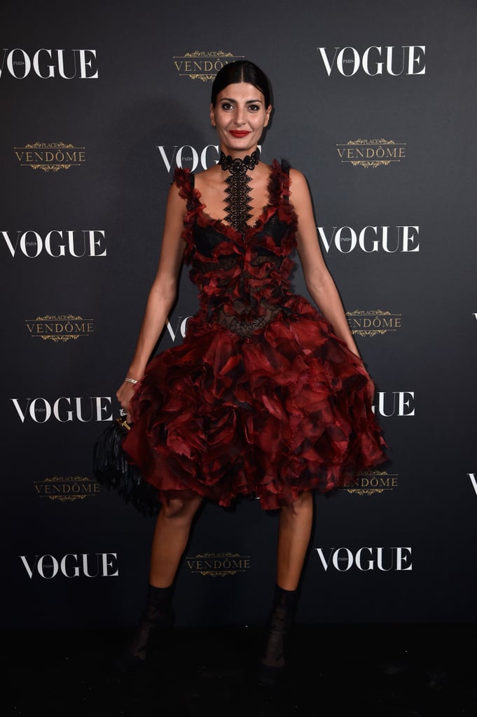 Giovanna Battaglia Vogue Anniversary Party At Paris Fashion Week