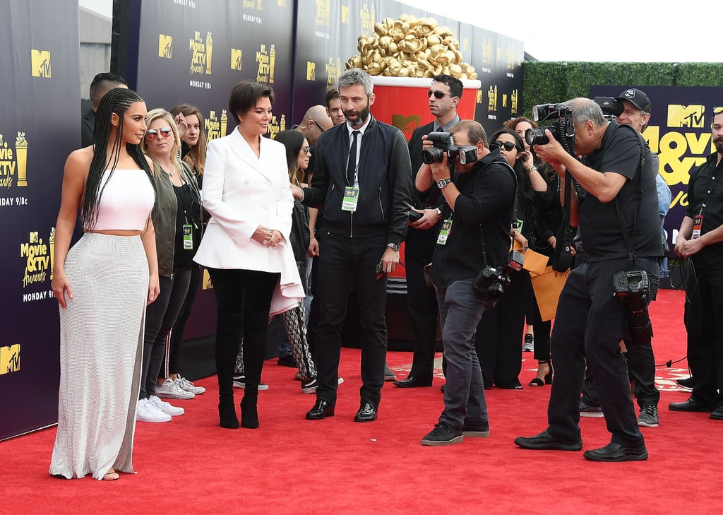 Kim Kardashian at 2018 MTV Movie and TV Awards Pictures