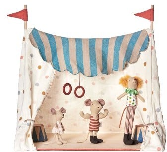 Maileg Circus Mice in a Tent